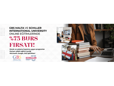 GBS Malta ve Schiller International University Online Eğitimlerinde Burs Fırsatı